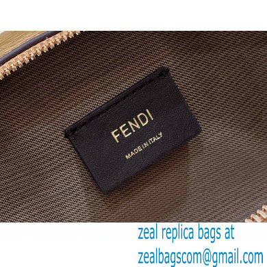 Fendi O Lock Leather Mini Camera Case Bag Gold 2022